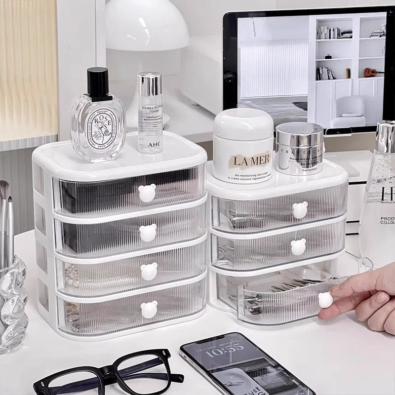 Transparent Bathroom Storage Organizer